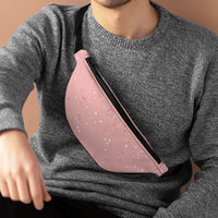 Blush Pink Stars Unisex Fanny Pack! Free Shipping! One Size Fits Most!