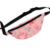 Pink Paint Wash Unisex Fanny Pack! Free Shipping! One Size Fits Most!