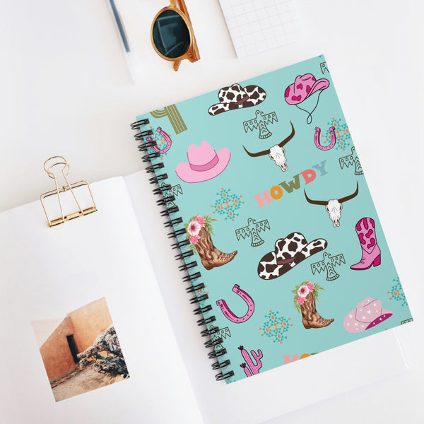 Western Inspired Howdy Medley Journal! Free Shipping! Great for Gifting!