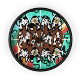 Western Aztec Mama Wall Clock! Perfect For Gifting! Free Shipping!!! 3 Colors Available!