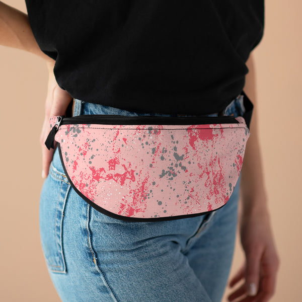 Pink Paint Wash Unisex Fanny Pack! Free Shipping! One Size Fits Most!