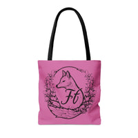 Light Pink Branded Freckled Fox Company 2024 Merch Tote Bag! Merch!