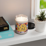 Be Kind Water Color Tie Dye Scented Soy Candle, 9oz! Free Shipping! 9 Scents! 60 Hour Burn Time!!!