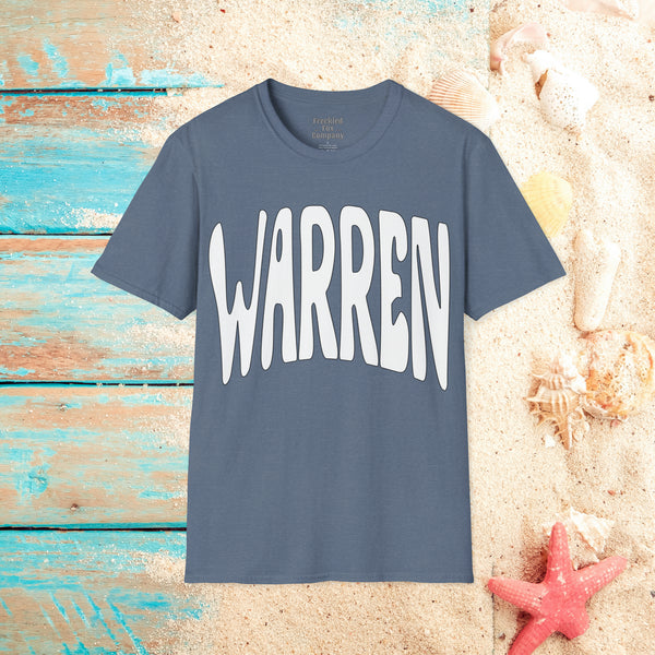 Warren Groovy Unisex Graphic Tees! Summer Vibes! All New Heather Colors!!! Free Shipping!!!