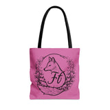 Light Pink Branded Freckled Fox Company 2024 Merch Tote Bag! Merch!