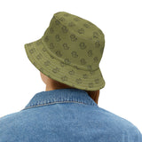 Olive Green Rubber Ducky Bucket Hat! Free Shipping! Made in The USA!