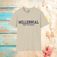 Millennial, Living The Dream Unisex Graphic Tees! Summer Vibes! All New Heather Colors!!! Free Shipping!!!