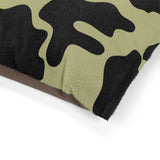 Black and Mauve Green Cow Print Pet Bed! Foxy Pets! Free Shipping!!!