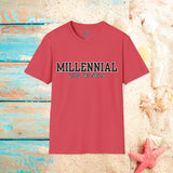 Millennial, Living The Dream Unisex Graphic Tees! Summer Vibes! All New Heather Colors!!! Free Shipping!!!