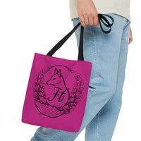 Hot Pink Branded Freckled Fox Company 2024 Merch Tote Bag! Merch