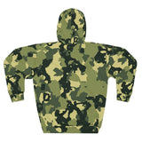 Green Machine Mauve Camo Hunting/Western Unisex Pullover Hoodie! All Over Print! New!!!