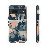 Pink and Blue Mountains Phone Cases! New!!! Over 40 Phone Sizes To Choose From! Free Shipping!!!
