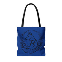 Dark Blue Branded Freckled Fox Company 2024 Merch Tote Bag! Merch