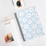 Boho Pastel Blue Florals Journal! Free Shipping! Great for Gifting!