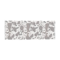 Brown Cow Print Lightweight Scarf! Use as a Hair Tie, Swimsuit Cover, Shawl! Free Shipping! Great For Gifting!