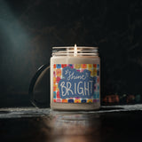 Shine Bright Watercolor Tiles Scented Soy Candle, 9oz! Free Shipping! 9 Scents! 60 Hour Burn Time!!!