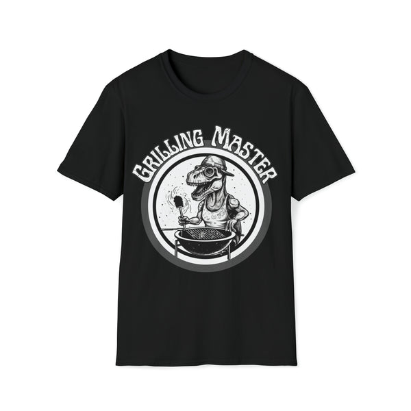 Grilling Master T-Rex Fathers Day Unisex Graphic Tees!