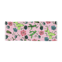 Pink Prairie Cactus Lightweight Scarf! Use as a Hair Tie, Swimsuit Cover, Shawl! Free Shipping! Great For Gifting!