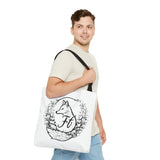 Crisp White Branded Freckled Fox Company 2024 Merch Tote Bag! Merch