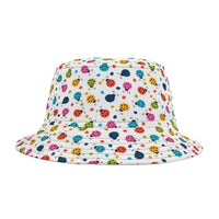 Retro Lady Bug Unisex Bucket Hat! Free Shipping! Made in The USA!