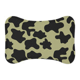 Black and Mauve Green Cow Print Pet Feeding Mats! Dog and Cat Shapes! Foxy Pets! Free Shipping!!!