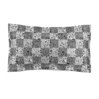 Lacy Grey, Microfiber Pillow Sham! 2 Sizes Available! Mix and Match for That Boho Vibe! Free Shipping!