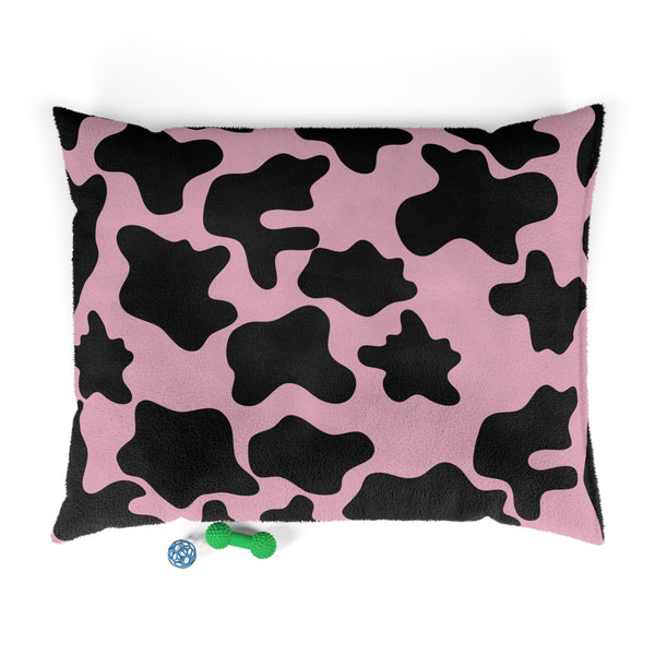 Black and Light Purple Cow Print Pet Bed! Foxy Pets! Free Shipping!!!