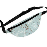Dusty Blue Paint Wash Unisex Fanny Pack! Free Shipping! One Size Fits Most!