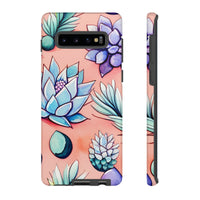 Pastel Pink and Purple Little Succulent Plants Phone Cases! New!!! Over 40 Phone Sizes To Choose From! Free Shipping!!!