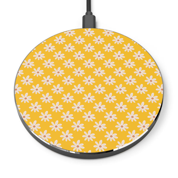Yellow Daisy Wireless Phone Charger! Free Shipping!!!