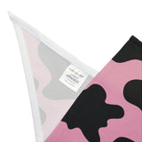 Black and Light Purple Cow Print Pet Bandana! Foxy Pets! Free Shipping!!!