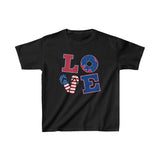 Love Independence Day Kids Heavy Cotton Tee! Foxy Kids!