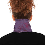 Mineral Wash Purple Lightweight Neck Gaiter! 4 Sizes Available! Free Shipping! UPF +50! Great For All Outdoor Sports!