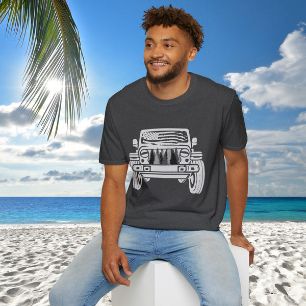 All Terrain Vehicle USA Forest Unisex Graphic Tee! Free Shipping! Summer Vibes!