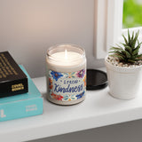 Spread Kindness Retro Star Stamp Scented Soy Candle, 9oz! Free Shipping! 9 Scents! 60 Hour Burn Time!!!