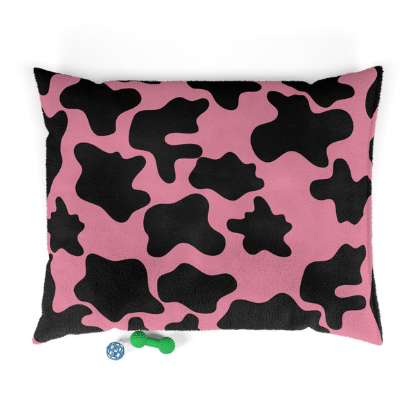 Black and Pink Cow Print Pet Bed! Foxy Pets! Free Shipping!!!