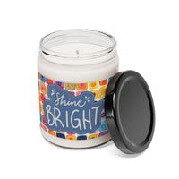 Shine Bright Watercolor Tiles Scented Soy Candle, 9oz! Free Shipping! 9 Scents! 60 Hour Burn Time!!!