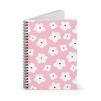 Boho Pastel Pink Florals Journal! Free Shipping! Great for Gifting!