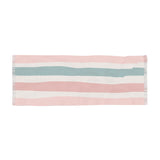 Boho Pink and Teal Stripes Lightweight Scarf! Use as a Hair Tie, Swimsuit Cover, Shawl! Free Shipping! Great For Gifting!