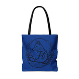 Dark Blue Branded Freckled Fox Company 2024 Merch Tote Bag! Merch
