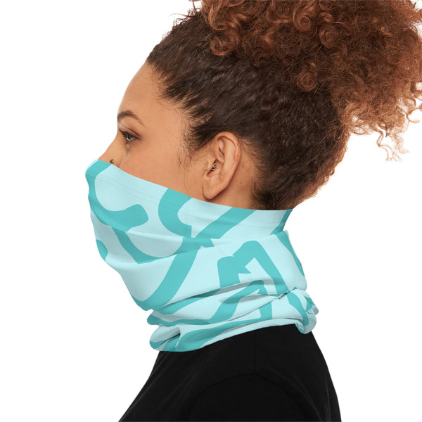 Blue Waves Lightweight Neck Gaiter! 4 Sizes Available! Free Shipping! UPF +50! Great For All Outdoor Sports!