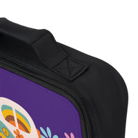 Purple Boho Daisy Van Life Hippie Lunch Bag! Free Shipping!!! Giftable!