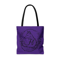 Dark Purple Branded Freckled Fox Company 2024 Merch Tote Bag! Merch!
