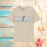 Mama Plaid Lightning Bolt Unisex Graphic Tees! Summer Vibes! All New Heather Colors!!! Free Shipping!!!