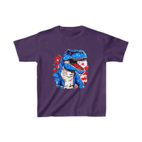 Independence Day T-Rex Kids Heavy Cotton Tee! Foxy Kids!