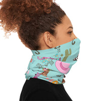 Cowgirl Medley Lightweight Neck Gaiter! 4 Sizes Available! Free Shipping! UPF +50! Great For All Outdoor Sports!