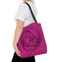 Hot Pink Branded Freckled Fox Company 2024 Merch Tote Bag! Merch