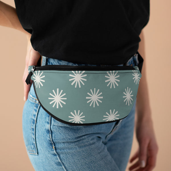 Boho Seafoam Green Star Stamp Fanny Pack! Free Shipping! One Size Fits Most!