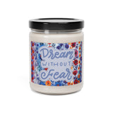 Dream Without Fear Floral Watercolor Scented Soy Candle, 9oz! Free Shipping! 9 Scents! 60 Hour Burn Time!!!