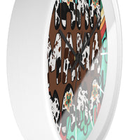 Western Aztec Mama Wall Clock! Perfect For Gifting! Free Shipping!!! 3 Colors Available!